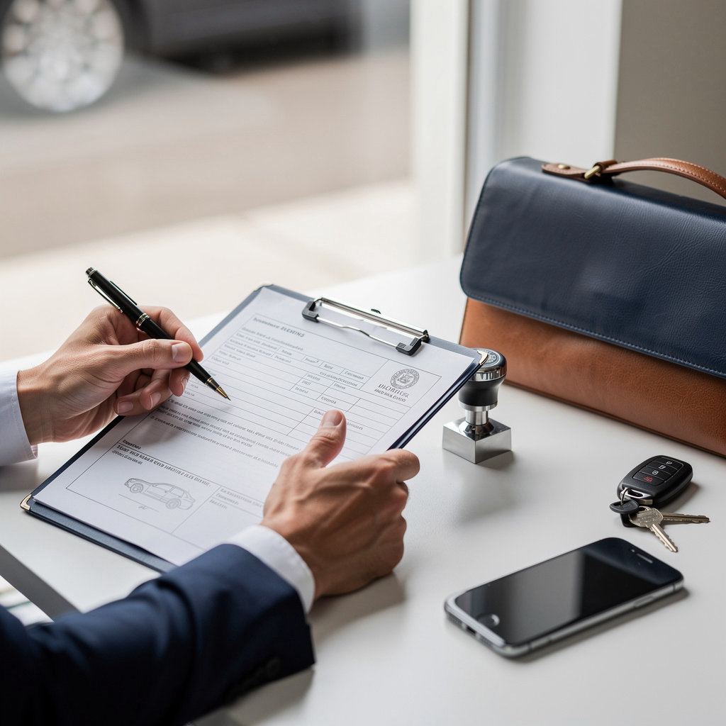 Signature 365 Notary Signing Service professional car title transfer notarization in Charlotte NC